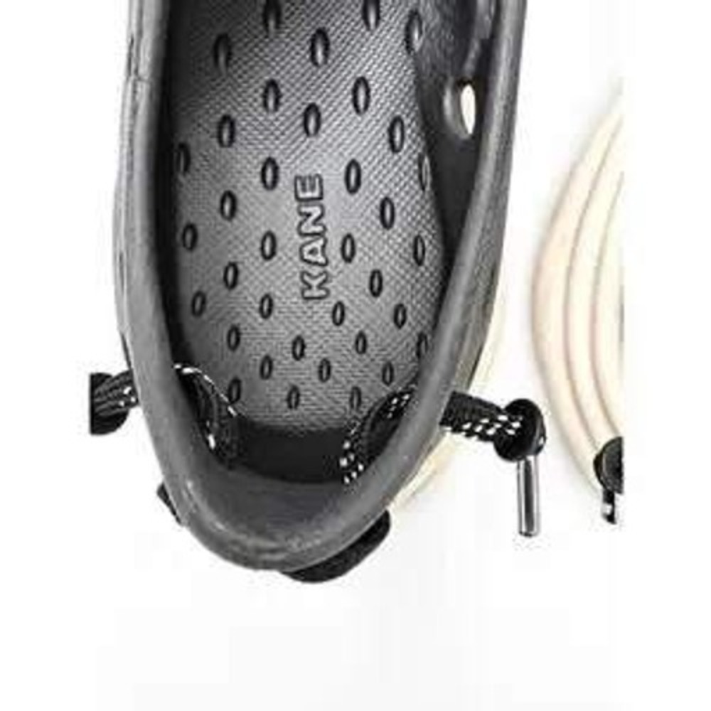 Kane Revive Active Recovery Shoes Black Cream Mens Size 10 Slip On Sneakers - Picture 9 of 10